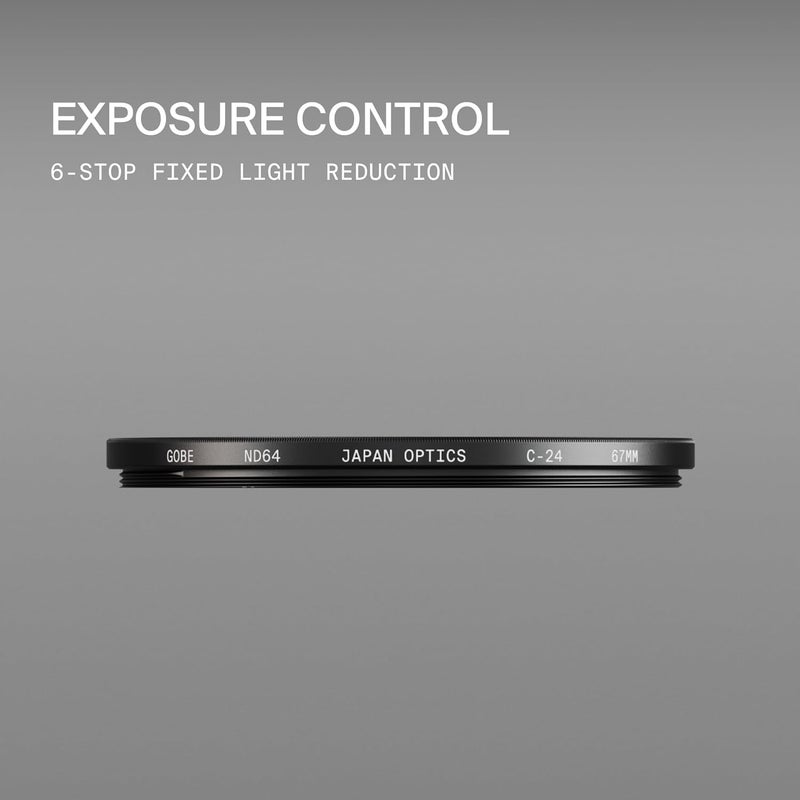 Go Be 62mm ND64 (6 Stop) ND Lens Filter - Image 3